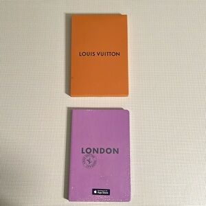 Louis Vuitton London City Guide with Purple Cover